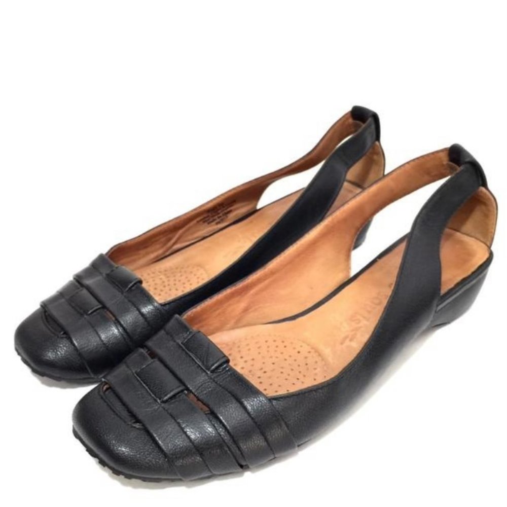 Gentle Souls Kenneth Cole Black Leather Shoes  6